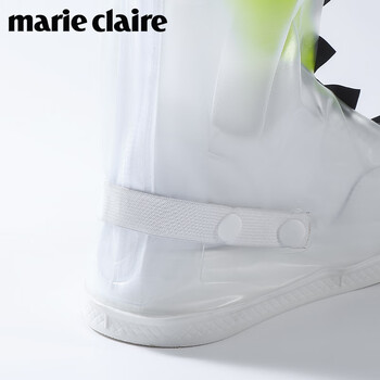 MARIE CLAIRE儿童雨鞋套男童女童耐磨防水防滑水鞋学生中高筒雨靴开学必备
