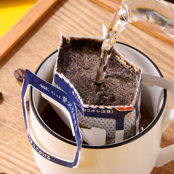 AGF【香纯浓郁】奢华咖啡店高级挂耳黑咖啡8g*14特浓混合风味 AGF【香纯浓郁】奢华咖啡店高级挂耳黑咖啡8g*14特浓混合风味