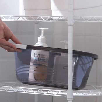 茶花 洗脸盆大号含把手38cm泡脚洗脚盆洗衣盆加厚塑料盆洗菜盆