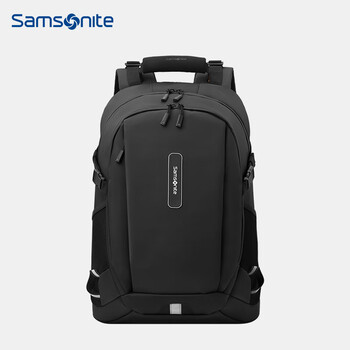 新秀丽（Samsonite）双肩包电脑包15.6英寸男士防水旅行包笔记本电脑包轻户外多隔层包
