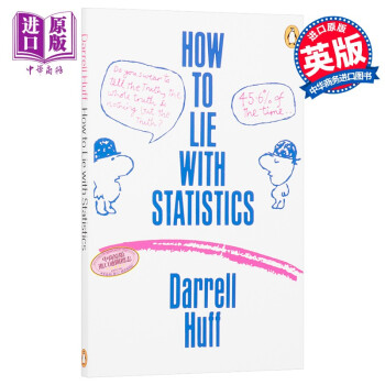 英文原版 How to Lie with Statistics 统计数字会撒谎