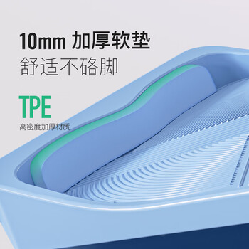 Keep拉筋板拉伸板斜踏板小腿拉筋瘦腿神器美腿中考训练辅助-海洋蓝