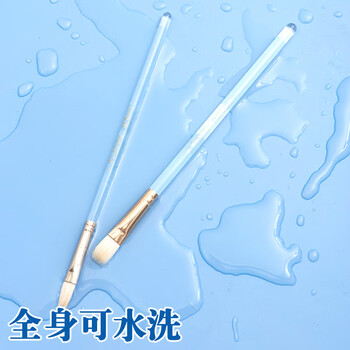 晨光(M&G)文具学生水粉画笔美术入门级小毛笔学生画刷3支装童女孩开学礼物ABH97870