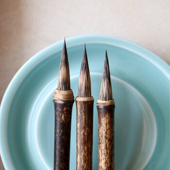 一海堂 文化毛笔 紫兔兼毫小楷笔书法国画大中小楷套装初学者行草楷隶篆书笔 紫兔毛笔-小楷1支