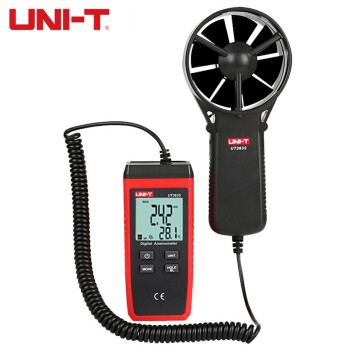 优利德（UNI-T）UT363S 数字风速计高精度便携分体式风速测试仪风速风温测量