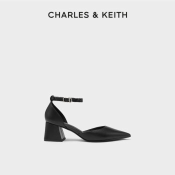 CHARLES&KEITH黑色高跟鞋新款- CHARLES&KEITH黑色高跟鞋2021年新款- 京东