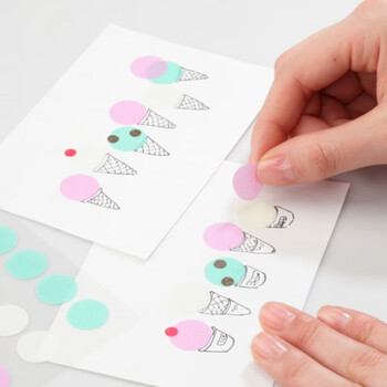 STALOGY 标签贴 标签纸贴纸 口取纸 便利贴 贴纸标签 圆点贴 便签 索引纸 16mm 冰激凌色 STALOGY 标签贴 标签纸贴纸 口取纸 便利贴 贴纸标签 圆点贴 便签 索引纸 16mm 冰激凌色