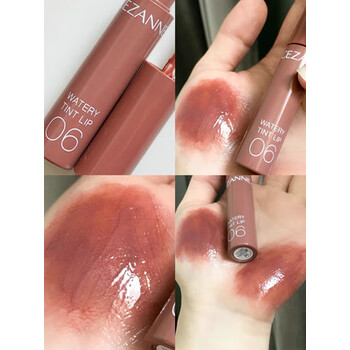 倩丽保湿cezanne倩丽滋润口红金管101奶茶色唇膏白胖子蜜桃日本久 新