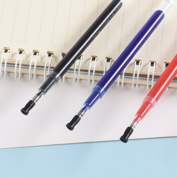 金万年黑色大容量1.0mm子弹中性笔芯 子弹头中性笔芯 签字水笔替芯 (12支装)G-5198-001