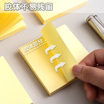 晨光(M&G)便利贴100页粘性76*76mm便签纸留言贴记事贴优事贴便签办公文具YS-03 1本装 晨光(M&G)便利贴100页粘性76*76mm便签纸留言贴记事贴优事贴便签办公文具YS-03 1本装