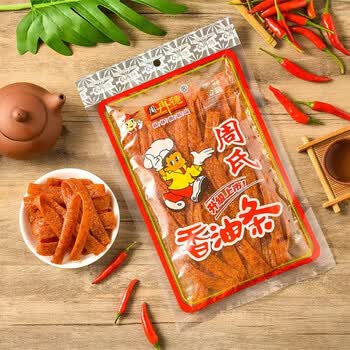 湖南特产汨罗周再德周氏香油条辣条 儿时怀旧麻辣片休闲零食小吃 香