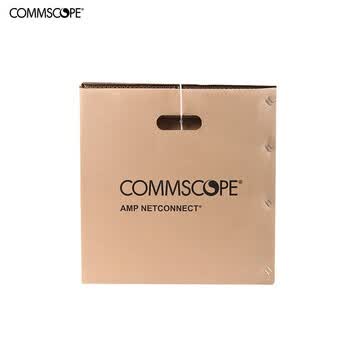 COMMSCOPE康普网线 安普网线六类非屏蔽网线305米CAT6网线箱线 CM阻燃 24AWG蓝色1859620-6 COMMSCOPE康普网线 安普网线六类非屏蔽网线305米CAT6网线箱线 CM阻燃 24AWG蓝色1859620-6