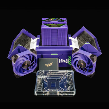 瓦尔基里(VALKYRIE）DL125 赵芸 VK CPU风冷散热器  双塔 焊接6热管纯铜底  支持LGA1700 AM5 ARGB光效 