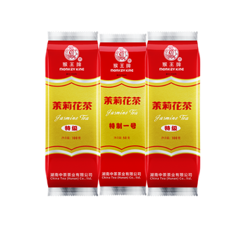 猴王牌茉莉花茶横县茉莉花茶浓香型特级特制共250g袋装特级茶