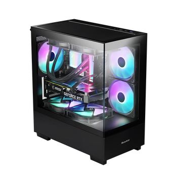 AMD龙神 锐龙R5-7500F/RTX4060Ti 8G/16G 6000MHz/1T SSD 电竞游戏设计师台式电脑主机整机