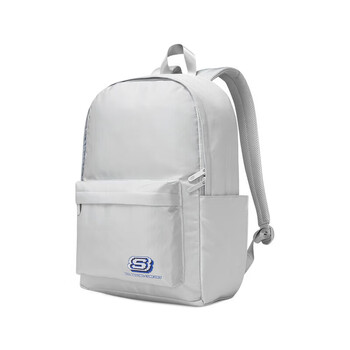 斯凯奇男女款双肩包学生高中生书包红色运动旅行运动背包电脑包L122U183