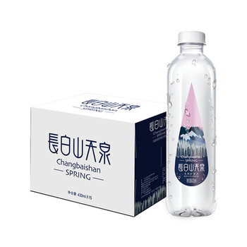 长白山天泉 偏硅酸型矿泉水 天然弱碱性矿泉水 430ml*15瓶 整箱装 长白山天泉 偏硅酸型矿泉水 天然弱碱性矿泉水 430ml*15瓶 整箱装