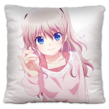 友利奈绪夏洛特抱枕双面周边diy动漫卡通二次元周边男女生日礼物定制