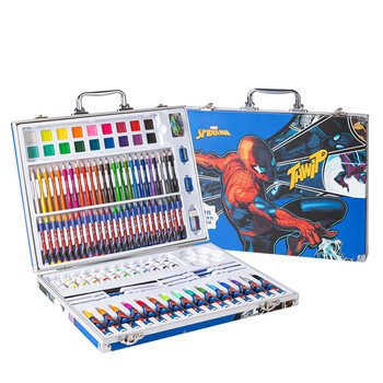 迪士尼（Disney）儿童绘画套装美术水彩笔画笔套装礼盒画画套装男孩生日礼物 蜘蛛侠A60020-A1X