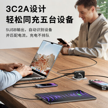 摩米士PD65W快充全球通用转换插头出国旅行插座/国际万能转换器适用英欧美澳标德国日本新加坡韩国香港