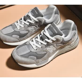 新百伦新款992元祖灰运动鞋男鞋530秋季复古跑步鞋女 nb992浅灰 46