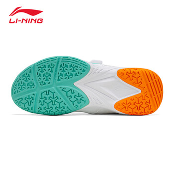 李宁（LI-NING）童鞋羽毛球鞋男女童减震耐磨透气运动鞋训练鞋