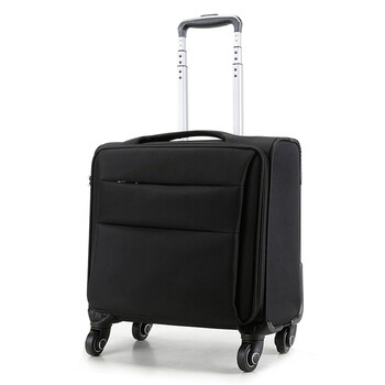 行李箱布料牛津布拉杆箱牛津布拉杆箱男小型登机行李箱18吋轻便箱16寸