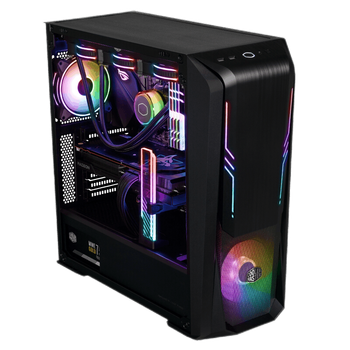 酷冷至尊coolermaster毁灭者系列电脑台式机中塔机箱办公家用学习机箱