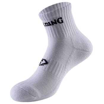 斯伯丁（SPALDING）篮球袜儿童加厚吸汗防滑男大童毛巾底中筒运动袜子3双深邃蓝S