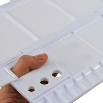 樱花（SAKURA）18格水彩颜料调色盘 聚拢型可折叠调色盒美术写生