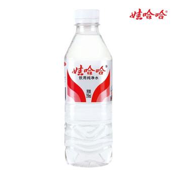 娃哈哈饮用纯净水会议家庭日常用水 350ml*24瓶整箱装