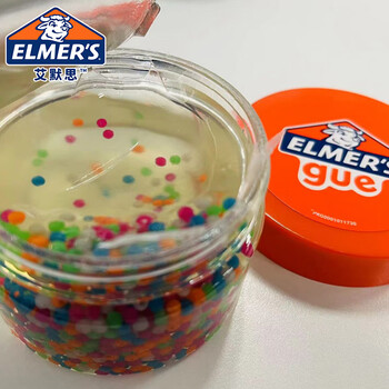 艾默思（Elmer's）史莱姆水晶泥 儿童玩具 益智解压 安全无毒 DIY原料梦幻乐园魔法胶