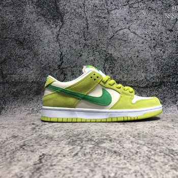 dunk sb青苹果aj鞋百搭潮流男女情侣运动板鞋 dunk绿色 37.