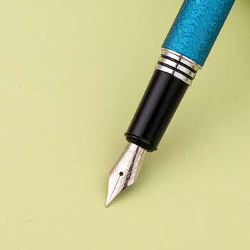 英雄（HERO）钢笔    雅悦系列 铱金签字笔 学生高颜值生日礼物 蓝色 F尖