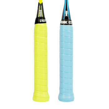 匹克(PEAK)吸汗透气羽毛球拍手胶舒适减震钓鱼竿握把胶平面防滑粘性网球拍吸汗带 两条装 黄/蓝 YY80101 匹克(PEAK)吸汗透气羽毛球拍手胶舒适减震钓鱼竿握把胶平面防滑粘性网球拍吸汗带 两条装 黄/蓝 YY80101