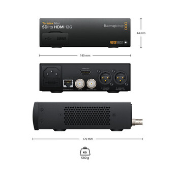 blackmagic design Teranex Mini SDI to HDMI 12G 机架式转换器 小型转换器 BMD转换器
