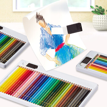 三菱（uni）可擦彩铅UNI ARTERASE COLOR 彩色铅笔画笔套装手绘填色画笔绘画涂色笔 12色套装