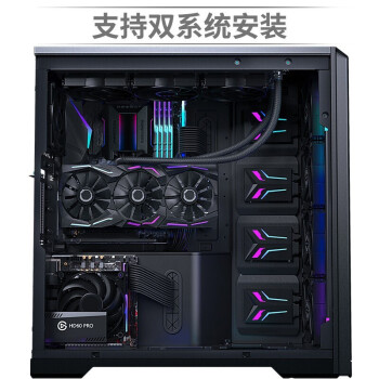 PHANTEKS追风者620PC 双路服务器工作站电脑机箱(Nas多硬盘位SSI-EEB主板/双电源/4090厚显卡typ-c)