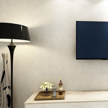 中式无缝素色墙布现代简约无纺布提花墙布卧室客厅电视背景墙壁布 满