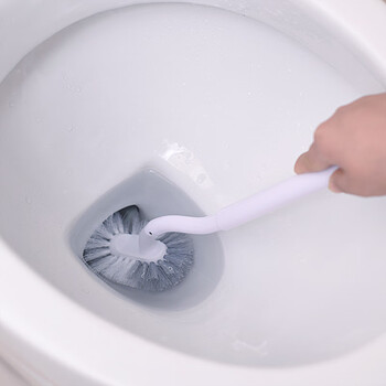 Little seal日本马桶刷无死角洗厕所刷子不伤釉洁厕刷挂壁式卫生间长柄清洁刷