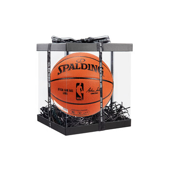 斯伯丁spalding比赛用球系列7号室内比赛篮球牛皮nba职业比赛棕色黑色