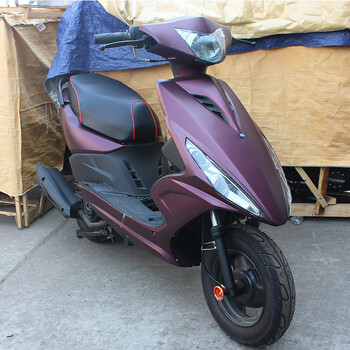 都市鬼火摩托车踏板车国四电喷125cc双座男女通用燃油鬼火五代代步