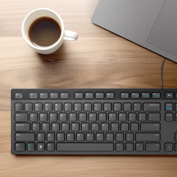 戴尔（DELL）KB216 键盘 有线  多媒体键盘 办公键盘 全尺寸键盘  即插即用  键盘（黑色）