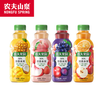 25l整箱 30%农夫果园混搭口味【450ml*15