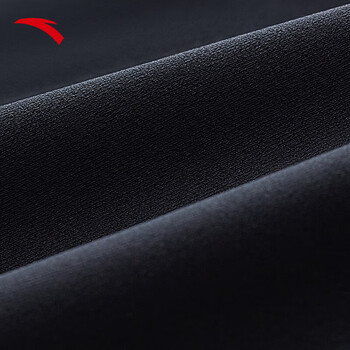 安踏（ANTA）运动护膝 联名系列篮球跑步健身保暖加厚专业保护膝盖男 黑色M码