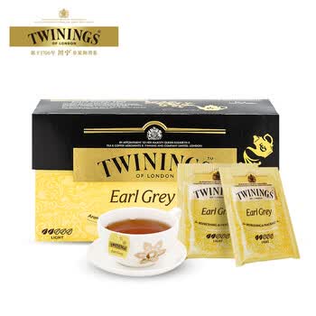 【川宁红茶】英国川宁(TWININGS) 豪门伯爵经典红茶 进口茶叶袋泡茶包 25包*2g【行情 报价 价格 评测】-京东