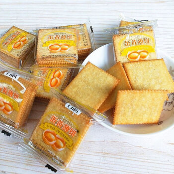 香葱薄脆饼干5斤200g装多口味饼干散装喜饼1斤装30包左右无蔗糖香葱味