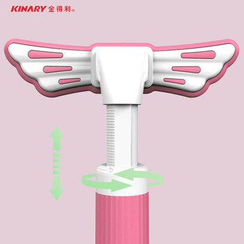 金得利 升级款坐姿矫正器天使之翼儿童坐姿器纠正写字姿势矫姿器小学生用写作业正姿支架 粉色 SN302