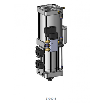 豪澄,豪僜,协品加工中心增压打刀缸松刀缸 3.5t 4.5t 6t 电磁阀亚德客