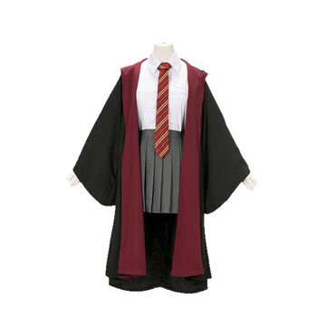 蓝色鹰院袍 领带 衬衫 灰裙全套 s(建议身高160到170)